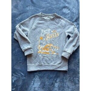 Golden Zach Bryan CREWNECK Tan Size S Country Music